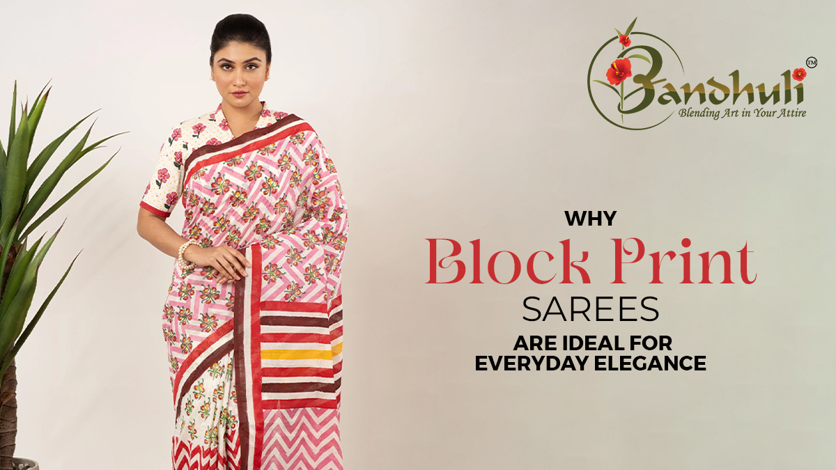 Block Print Sarees Online