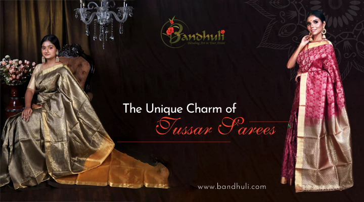 Tussar Silk Sarees The Epitome of Grace and Elegance