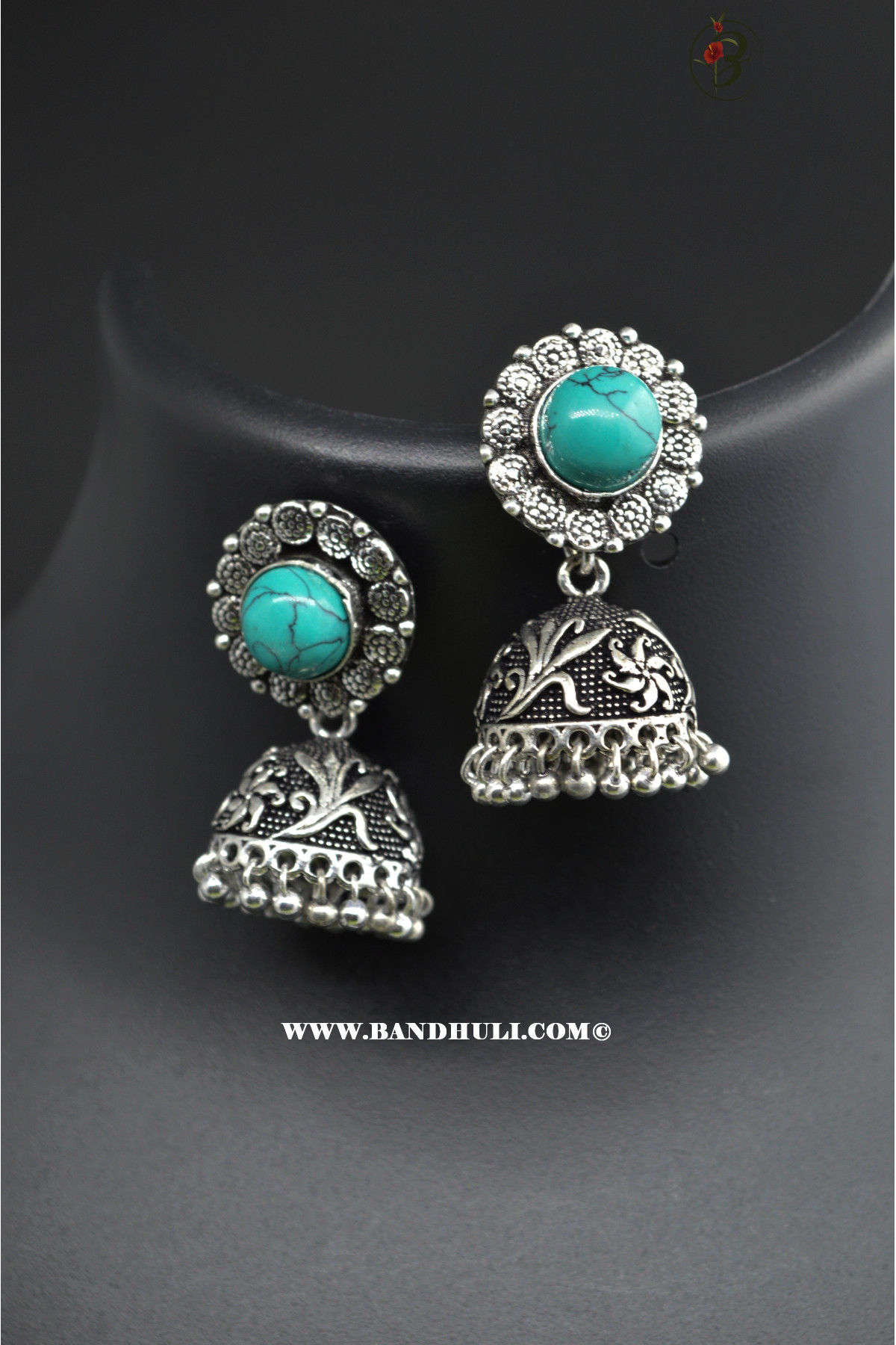 Antique Turquoise Dangler Earing